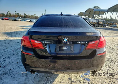 2013 BMW 535 Xi из США, поврежденный, VIN WBAFU7C57DDU67099